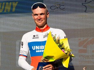 Lukáš Kubiš obsadil tretie miesto na klasike Paríž - Chauny 2025.