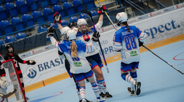 Slovenské hokejbalistky do 20 rokov. 