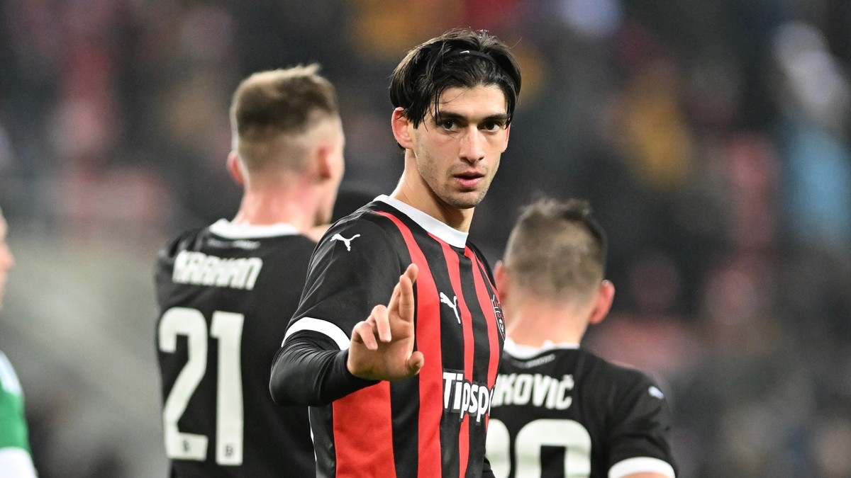 Luka Chorcheli v drese Trnavy