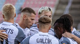 Futbalisti FK Železiarne Podbrezová.