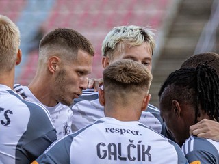 Futbalisti FK Železiarne Podbrezová.