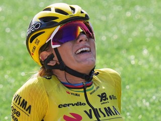 Cyklistka tímu Visma-Lease a Bike Pauline Ferrand-Prevotová.