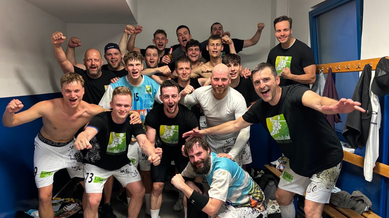 Hádzanári HáO TJ Slovan Modra.