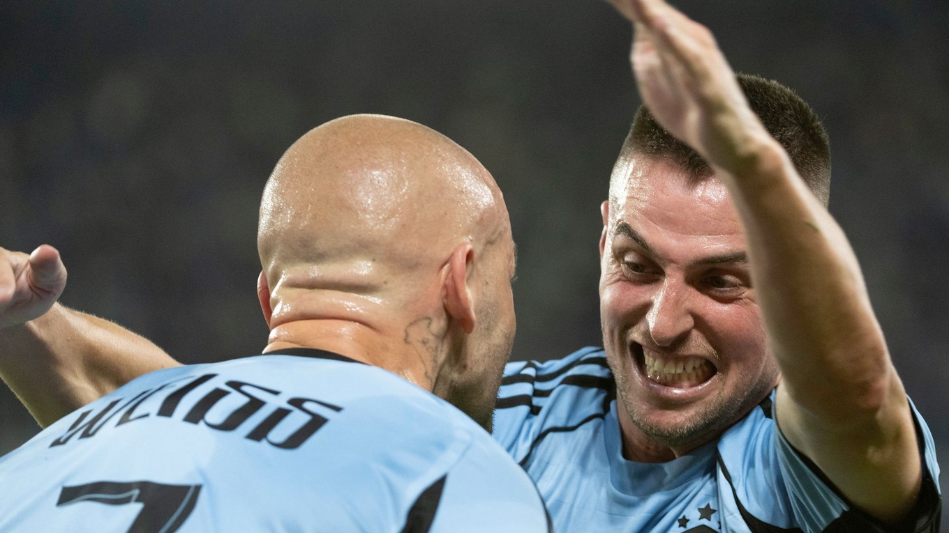 Vladimír Weiss ml. a Róbert Mak.