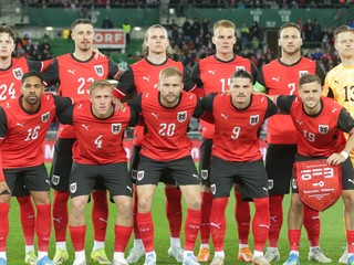 Futbalisti Rakúska.