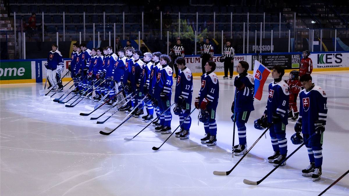 Slovenskí hokejisti do 20 rokov
