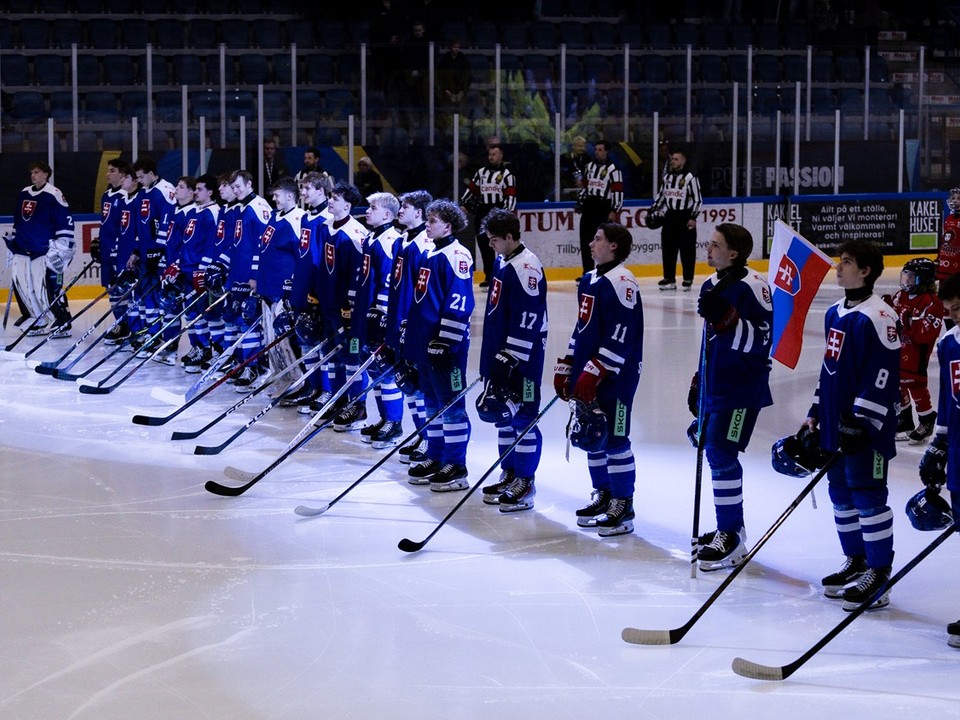 Slovenskí hokejisti do 20 rokov