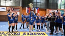 Hádzanárky HC DAC Dunajská Streda získali premiérový titul majsteriek Slovenska.