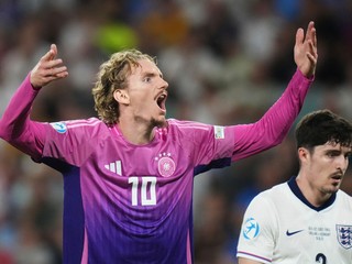 Nick Woltemade počas finále EURO U21 2025 na Slovensku.