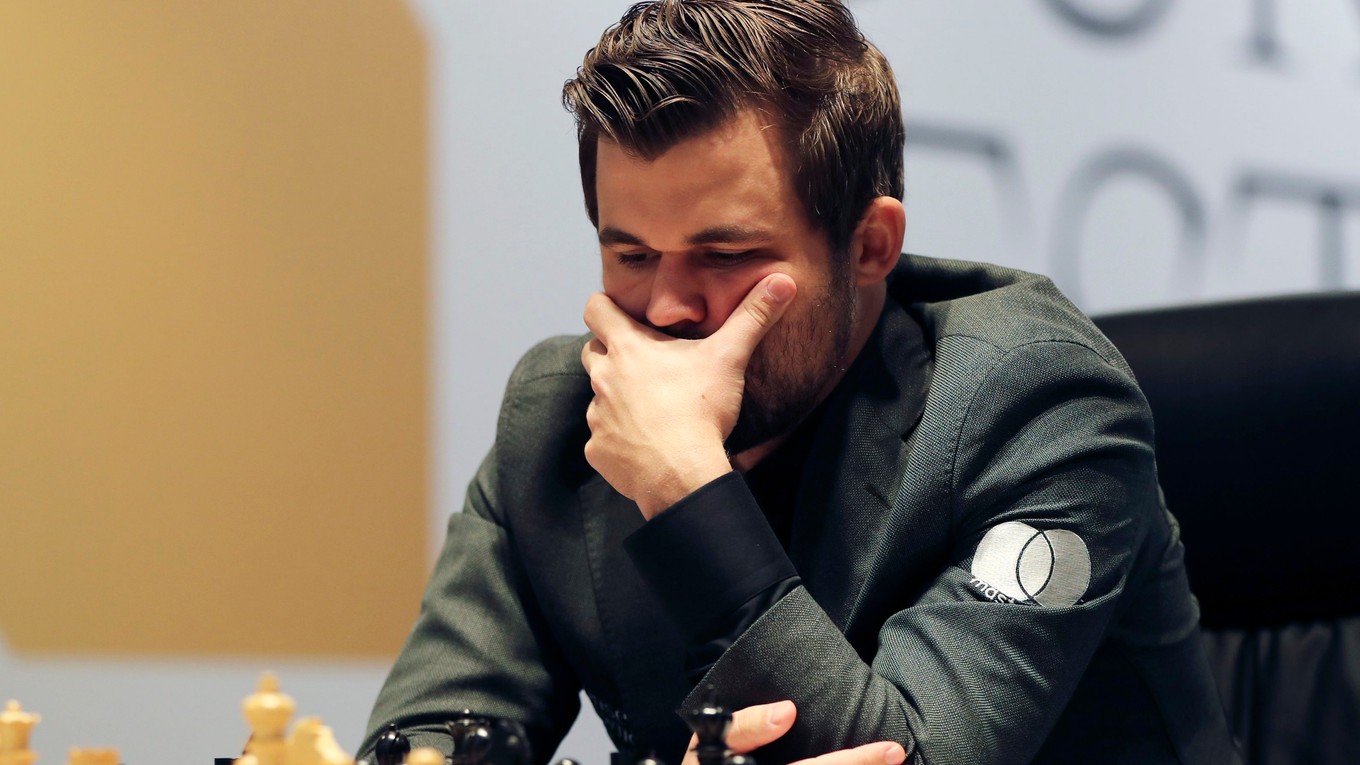 Nórsky šachista Magnus Carlsen.