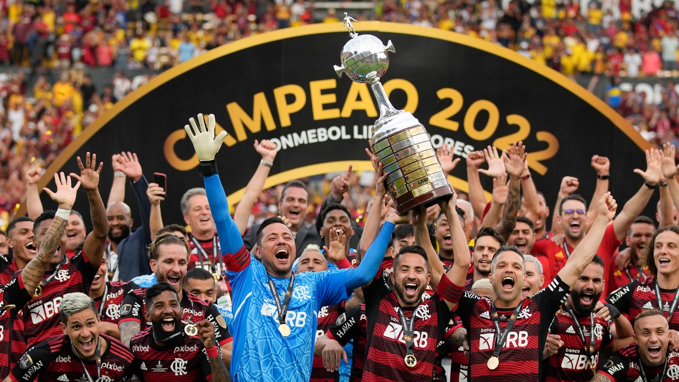 Futbalisti Flamenga.