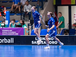 Slovenské florbalistky do 19 rokov