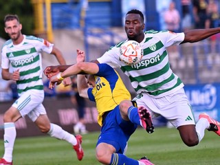 Momentka zo zápasu Michalovce - Skalica v 5. kole Niké ligy.