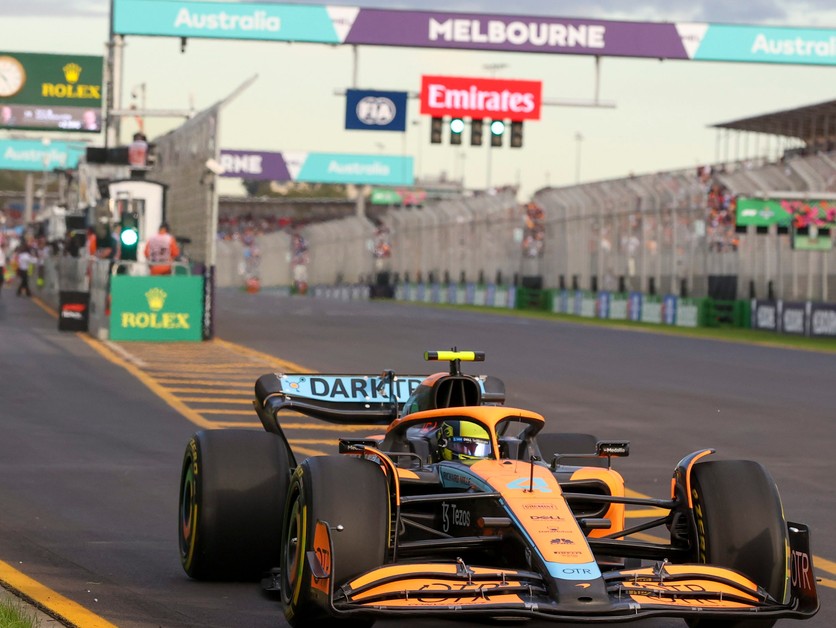 Lando Norris počas minuloročnej VC Austrálie.