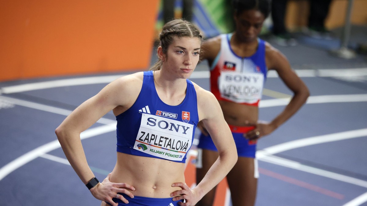 Na snímke slovenská atlétka Emma Zapletalová.