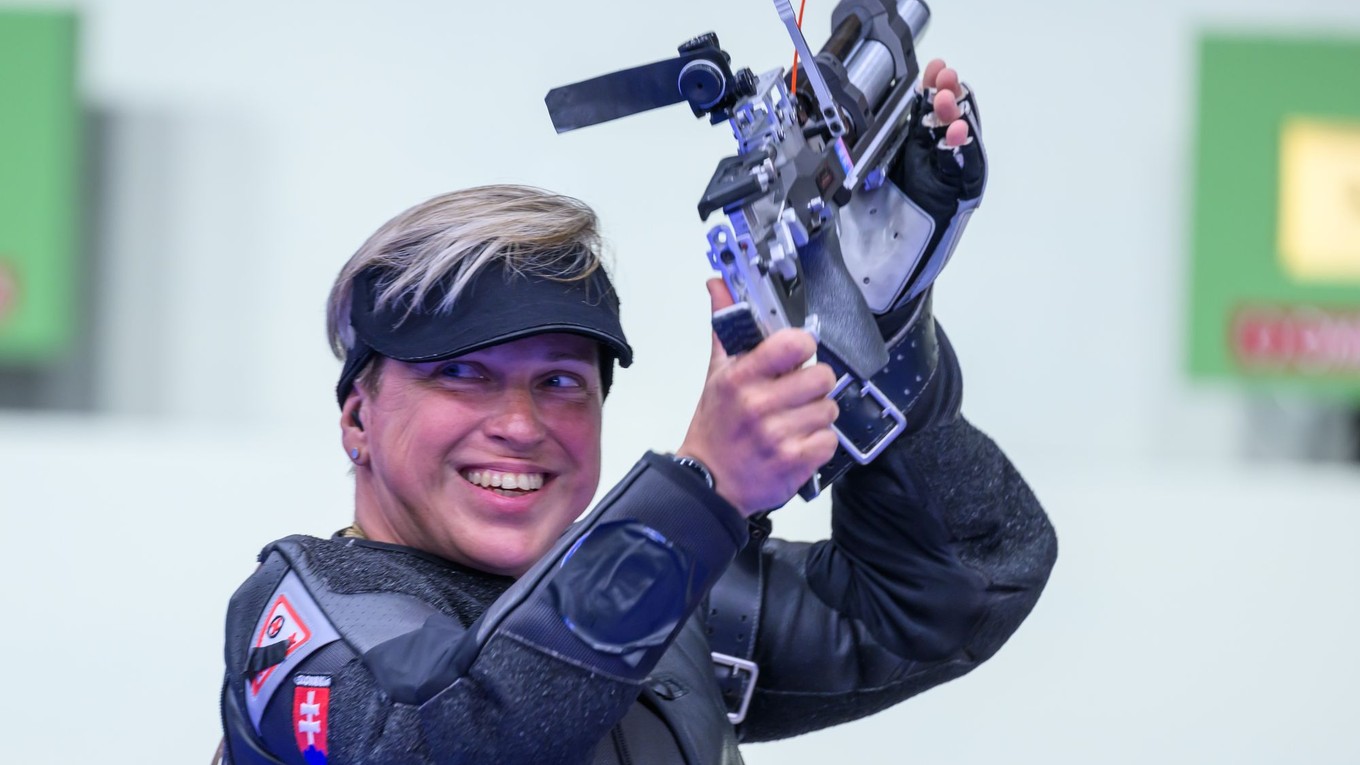 Slovenská parastrelkyňa Veronika Vadovičová.