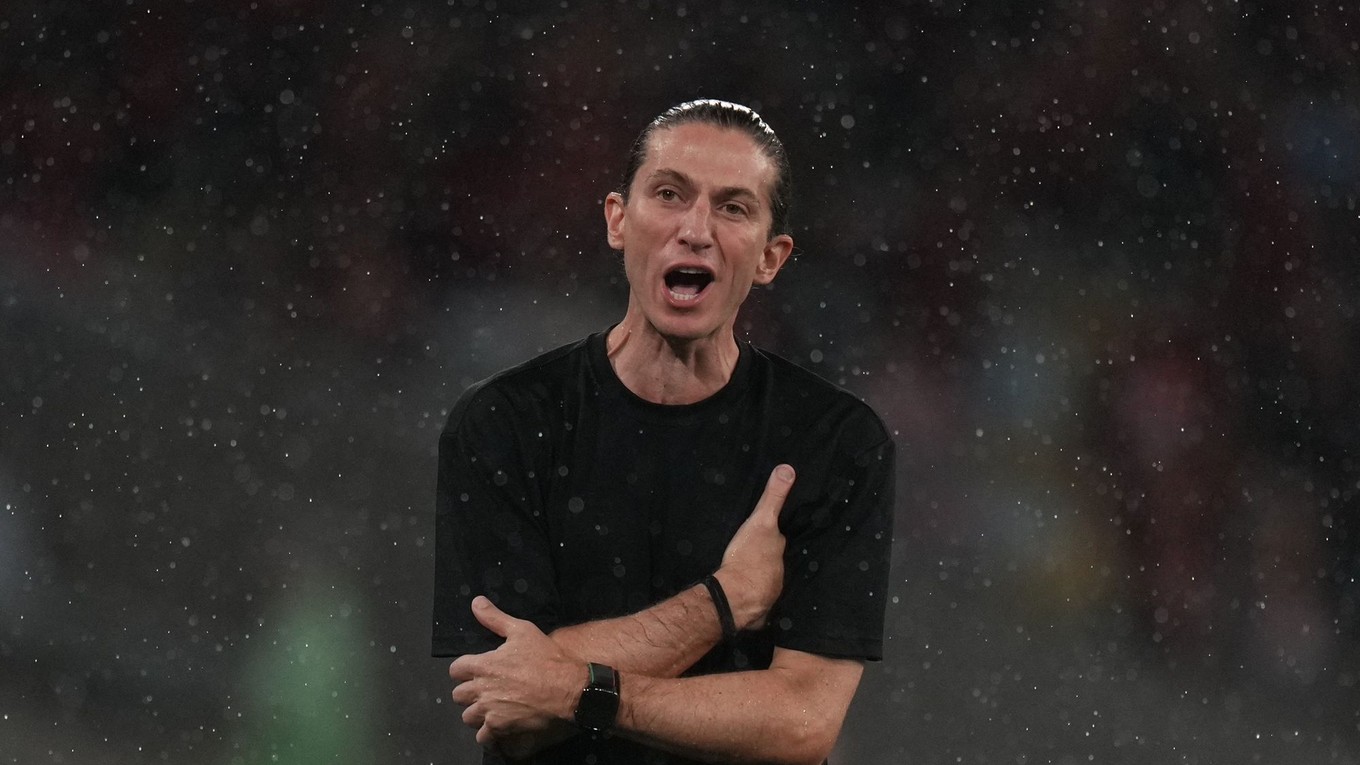 Tréner Filipe Luis.