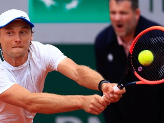 Jozef Kovalík na Roland Garros 2024.