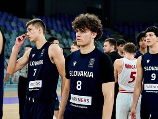 Slovenskí basketbalisti do 18 rokov.