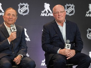 Gary Bettman a Bill Daly