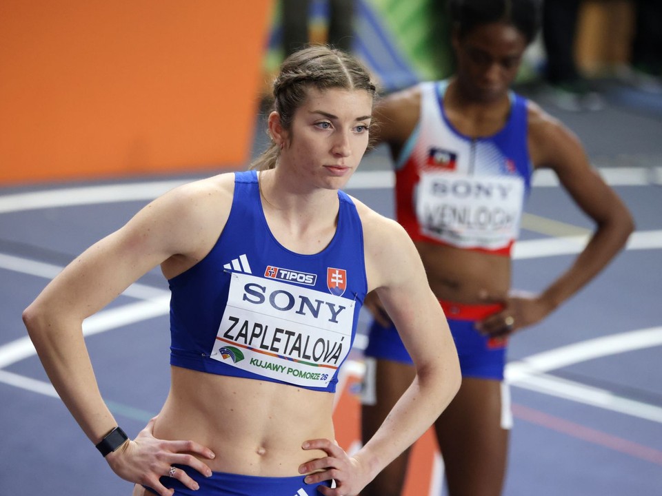 Na snímke slovenská atlétka Emma Zapletalová.