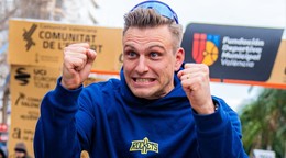 Marcel Kittel v pozícii trénera tímu Unibet Rose Rockets.