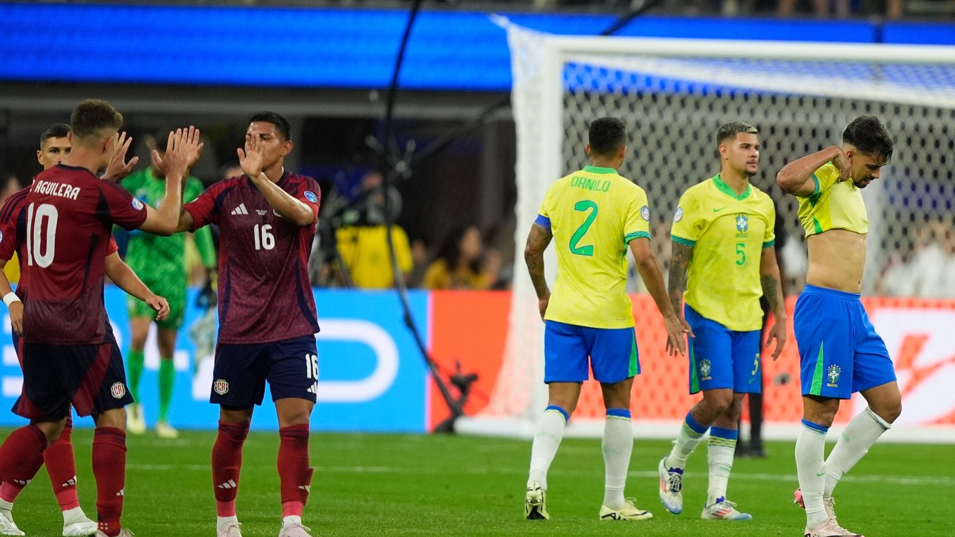 Reakcie po zápase Brazília - Kostarika na Copa América 2024. 