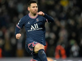 Lionel Messi v drese Paríž St. Germain.