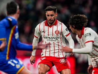 Momentka zo zápasu Girona - Getafe.