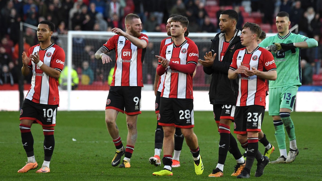 Futbalisti klubu Sheffield United.