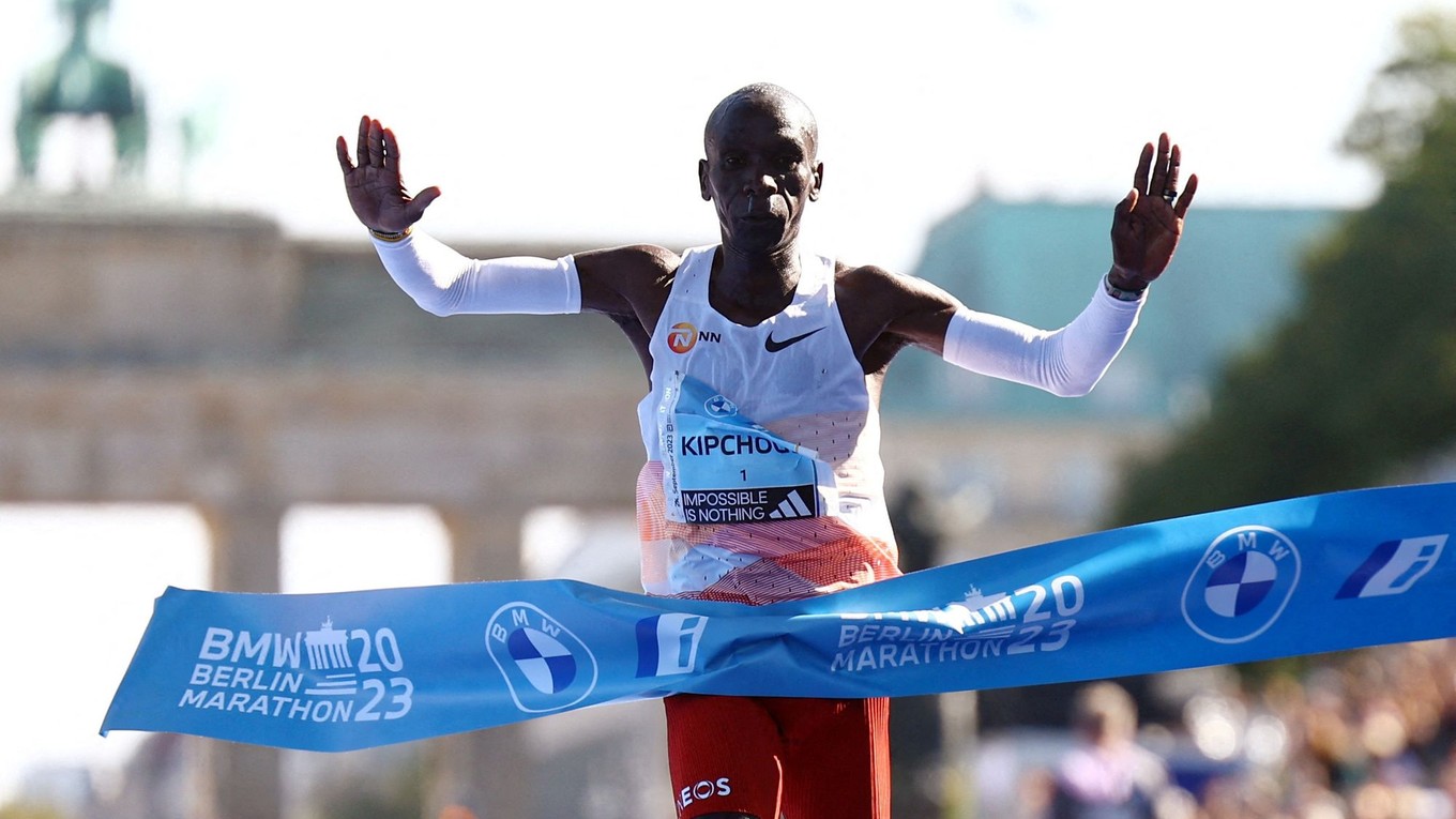 Eliud Kipchoge. 