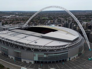 Štadión Wembley.
