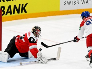 Nájazdy v zápase Česko - Rakúsko na MS v hokeji 2022.