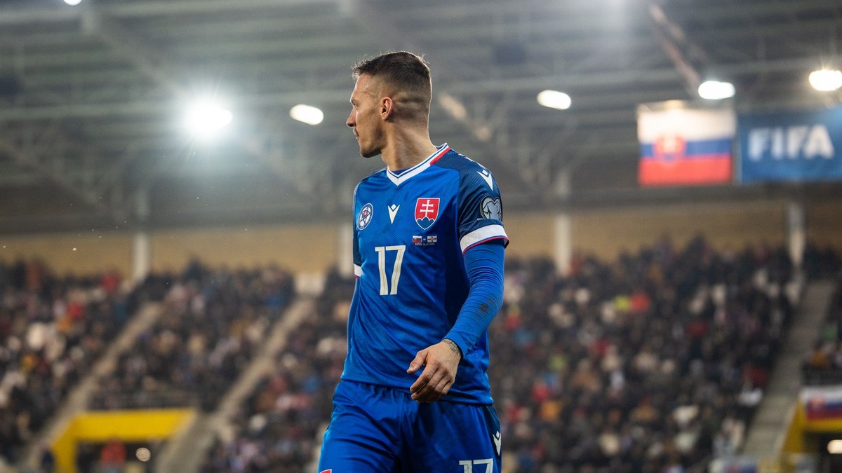 Slovenský futbalista Lukáš Haraslín.