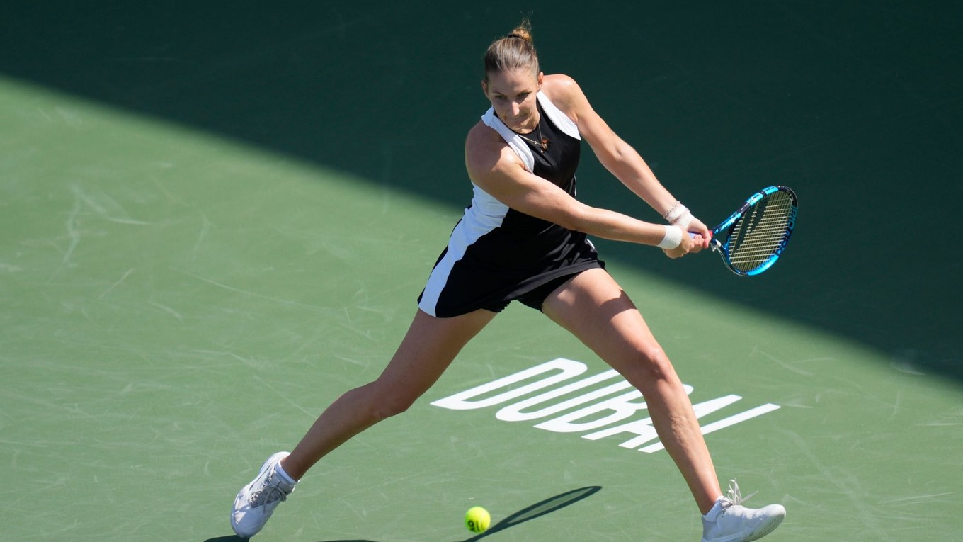 Karolína Plíšková, archívna snímka.