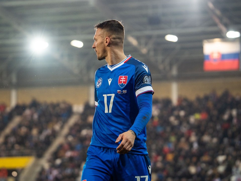 Slovenský futbalista Lukáš Haraslín.