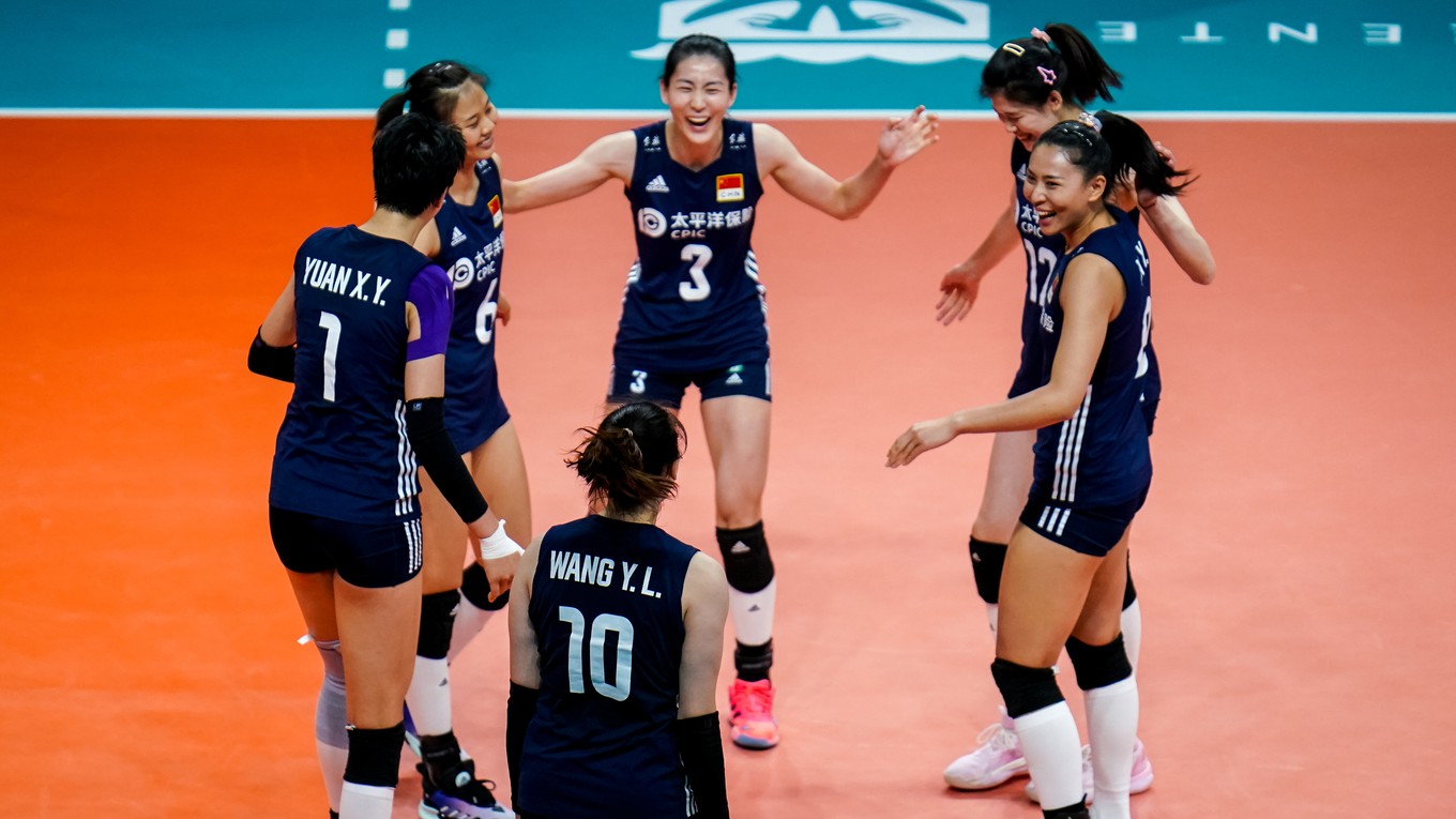 Volejbalistky Číny.