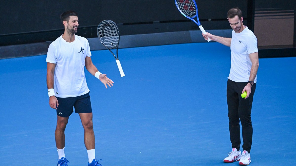 Novak Djokovič a Andy Murray