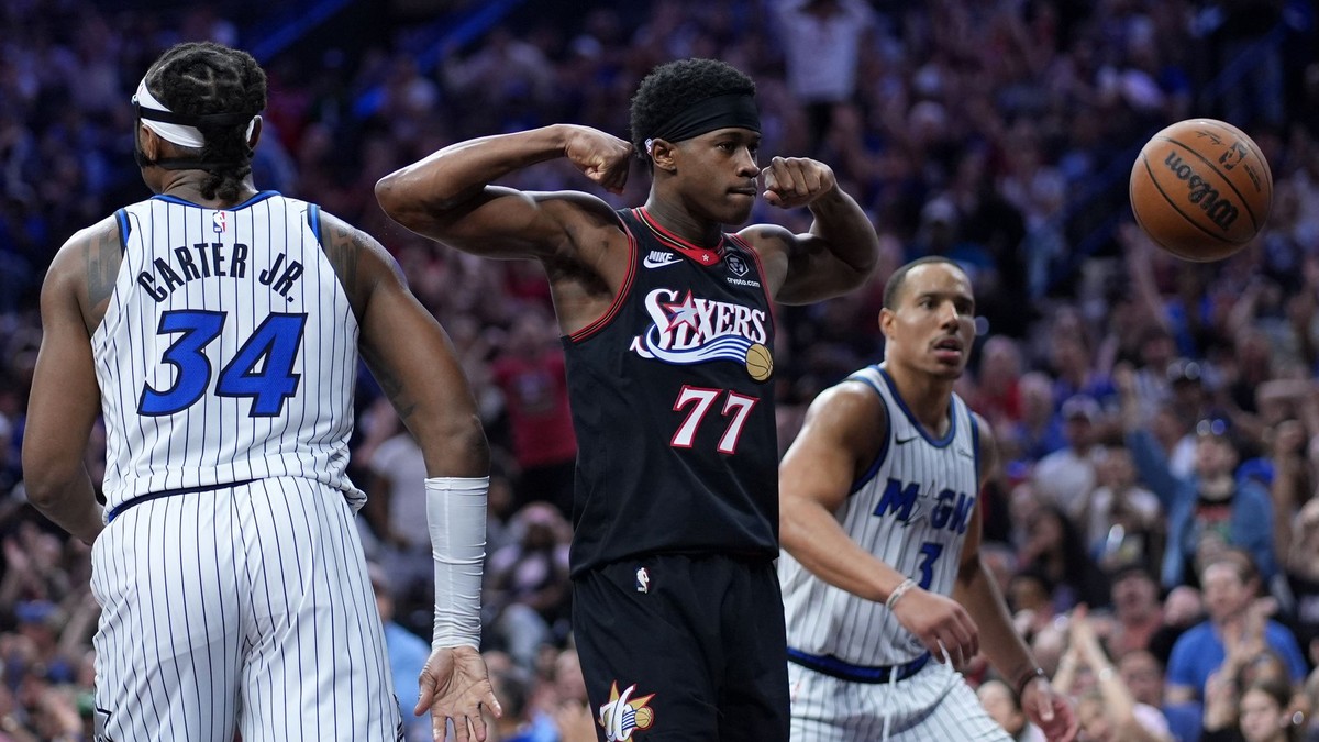 Záber zo zápasu Philadelphia - Orlando