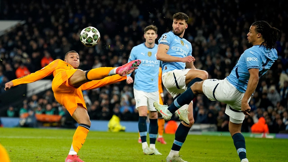 Fotka zo zápasu Manchester City - Real Madrid.