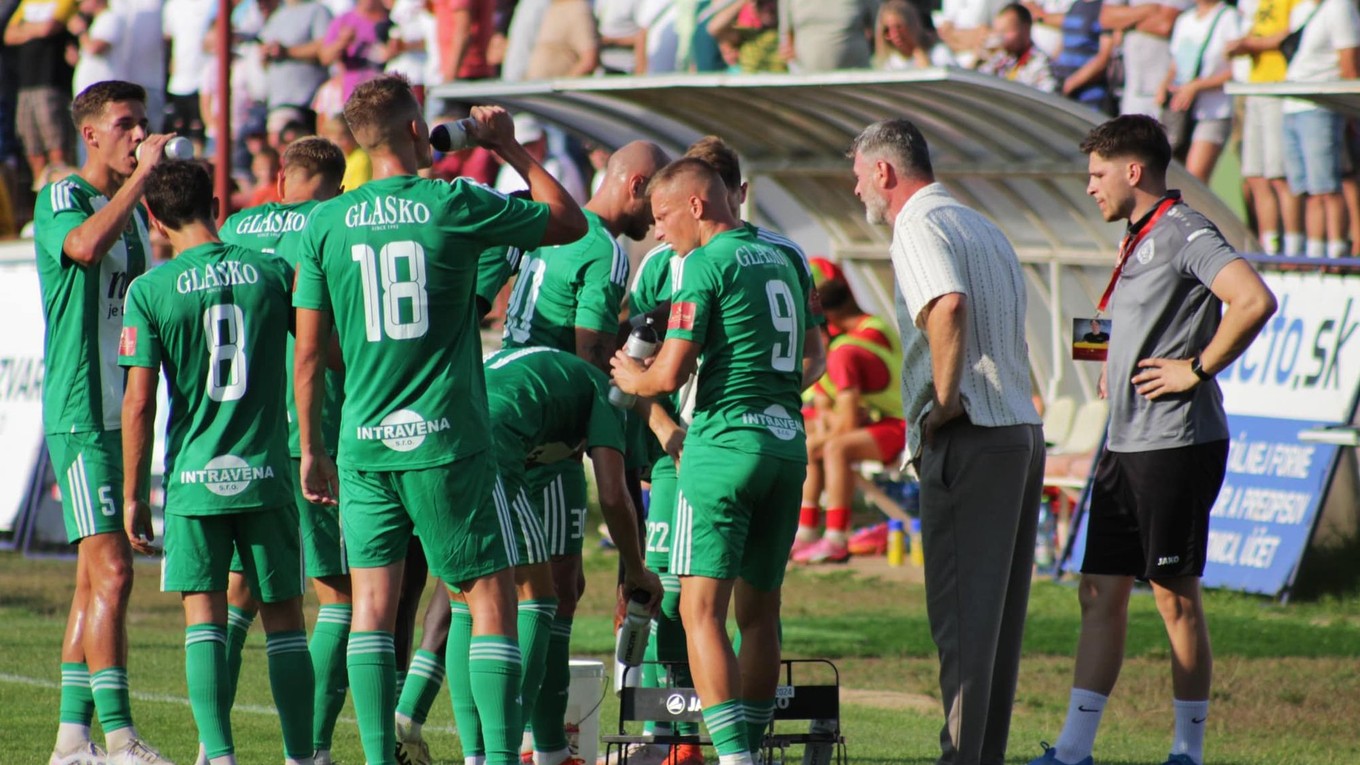 Futbalisti FC Tatran Prešov.