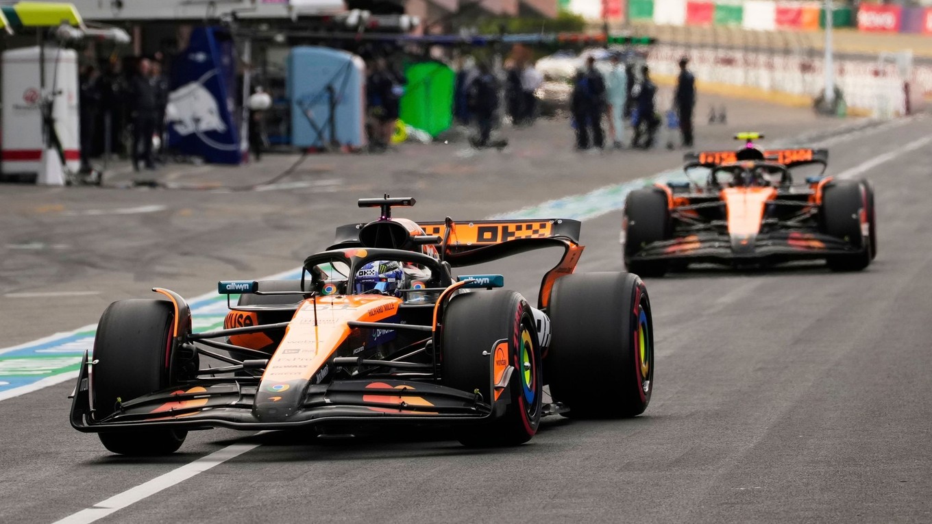 Oscar Piastri a Lando Norris. 