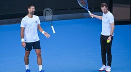 Novak Djokovič a Andy Murray