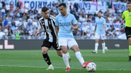 Momentka zo zápasu Lazio - Juventus