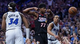 Záber zo zápasu Philadelphia - Orlando