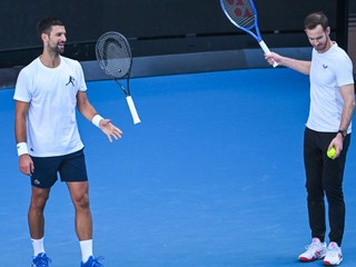 Novak Djokovič a Andy Murray