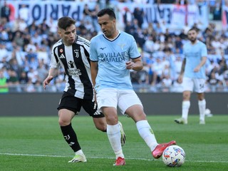 Momentka zo zápasu Lazio - Juventus