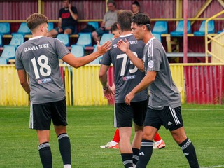 Futbalisti Slávia TU Košice