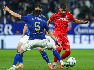 Momentka zo zápasu Oviedo - Osasuna