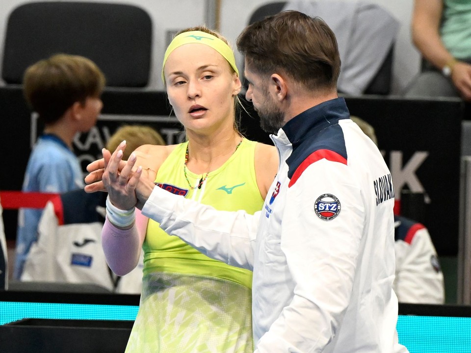 Rebecca Šramková kapitán tímu Matej Lipták